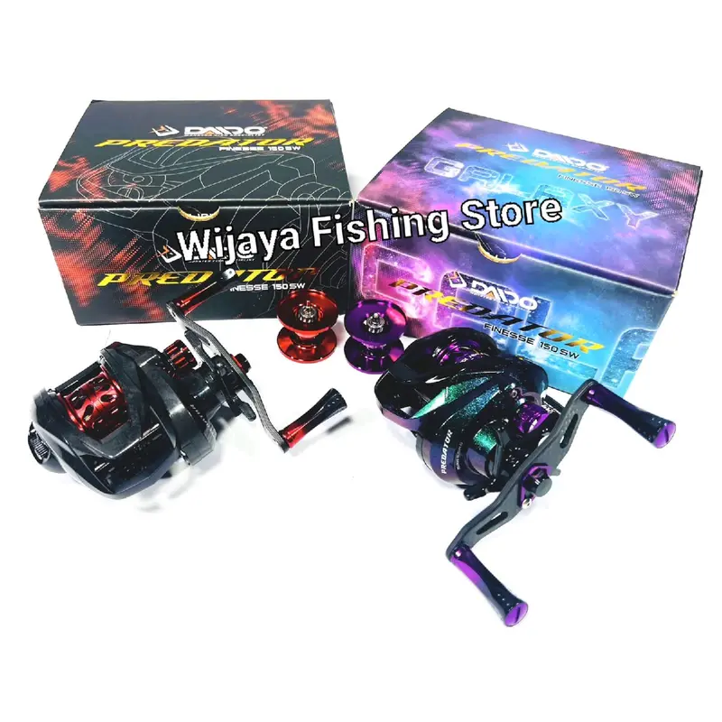 Reel Pancing BC Daido Predator Finesse Galaxy 150 SW HANDLE KIRI 1