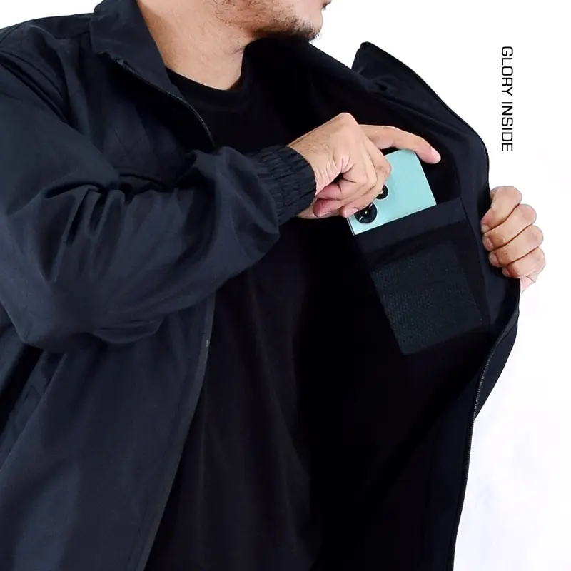 Glory Inside Tracktop Jacket Diamond Black 4