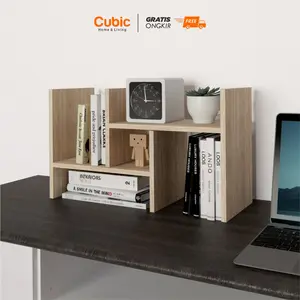 Cubic Rak Meja Minimalis / Rak Buku Serbaguna Portable / GENIO RM 60