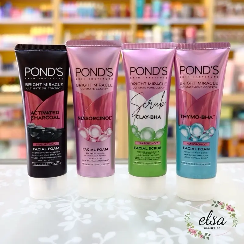 Ponds Facial Foam Bright Miracle 50gr