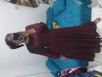 Product Review of QOME - DRESS BAHAN CERUTI / DRESS NAOMI / DRESS KONDANGAN /DRESS PESTA / DRESS FORMAL Mewah from M**a E**n 2