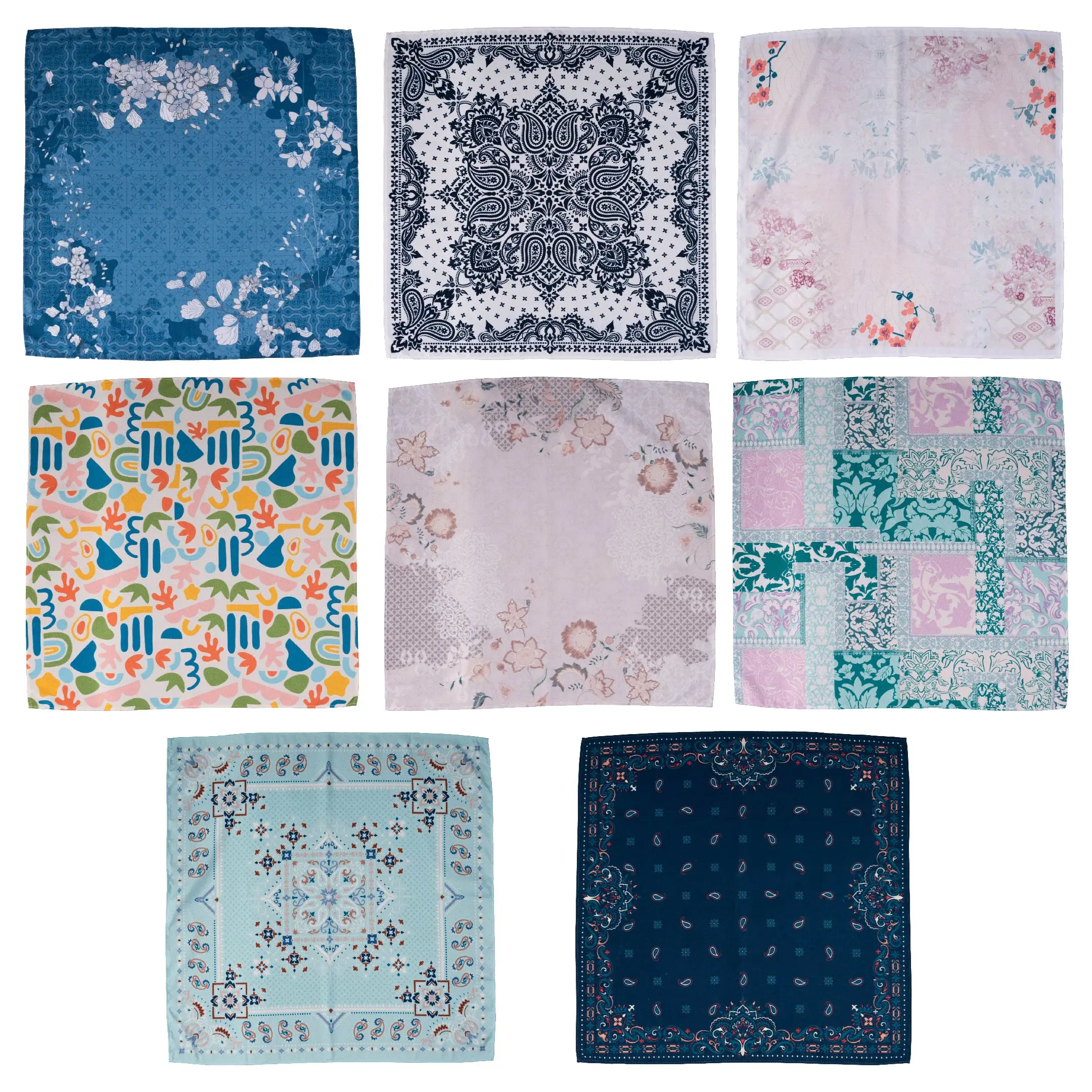 Flade Studios | Slayer Bandana Women| Paisley Scarf Ikat Kepala Syal | Masker Berkendara