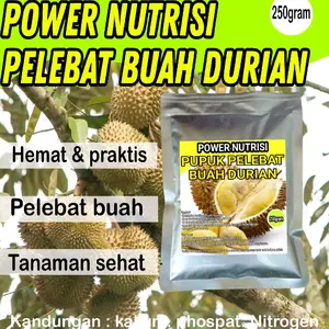 pupuk buah durian pelebat buah durian isi 250gram
