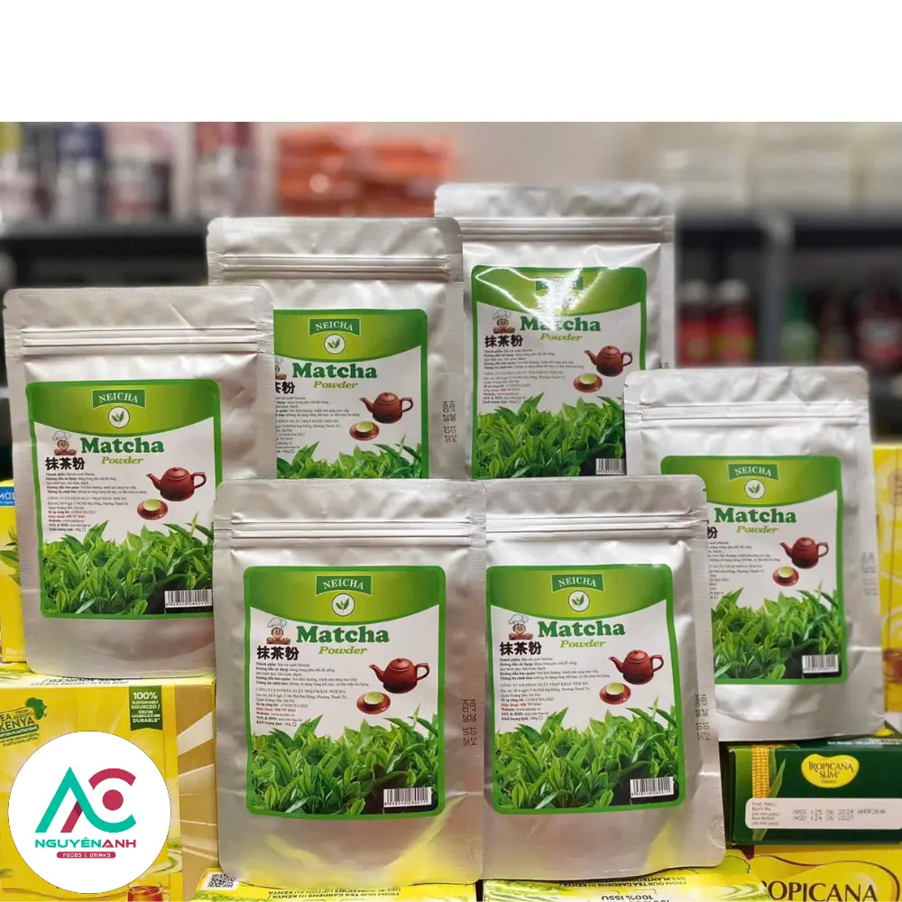 Bột trà xanh Matcha Neicha mũ trắng 100g/500g Đài Loan
