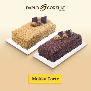 DAPUR COKELAT - Mokka Torte Cake 20x10 | Cake Jadul dengan Paduan Mokka Cream dan Softcake yang Bikin Nostalgia