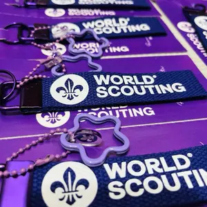 Webbing gantungan kunci WOSM unlimited keychain