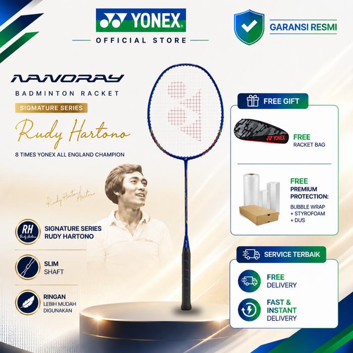 Promo [Light Edition] YONEX Raket Badminton Frame Rudy Hartono Series ...