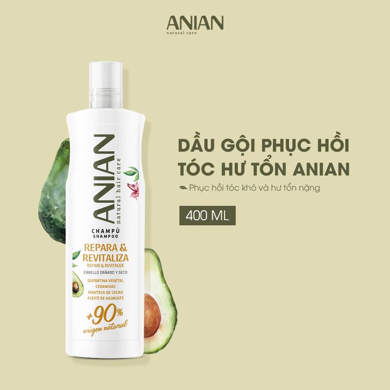 Dầu gội phục hồi tóc hư tổn Anian - N002 - 400ml