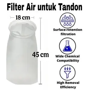 FILTER AIR SUMUR TOREN TANDON UNTUK AIR KERUH DAN BAU , PANJANG 45 CM