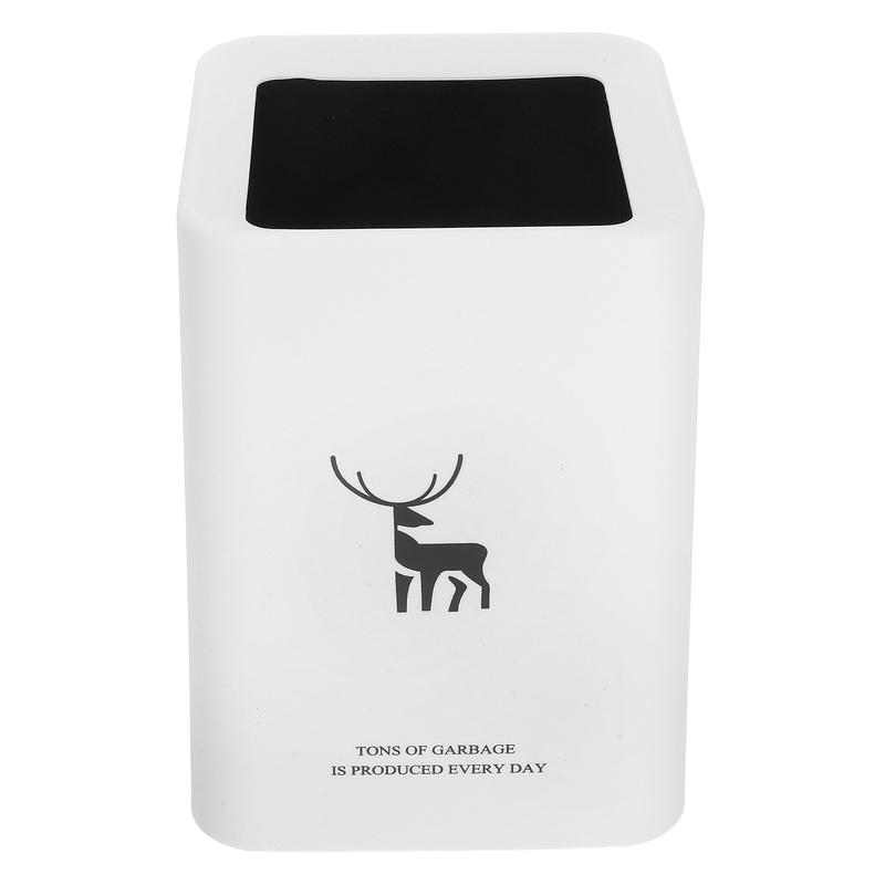 Product Introduction of Small Trash Can for Bathroom Waste Basket Trash Can Dorm Room Trash Can for Kitchen Plastic Bathroom Trash Can Cute Trash Can Bin 8