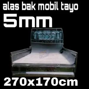 spon bak mobil pickup universal ketebalan 5mm Sarung Jok karpet