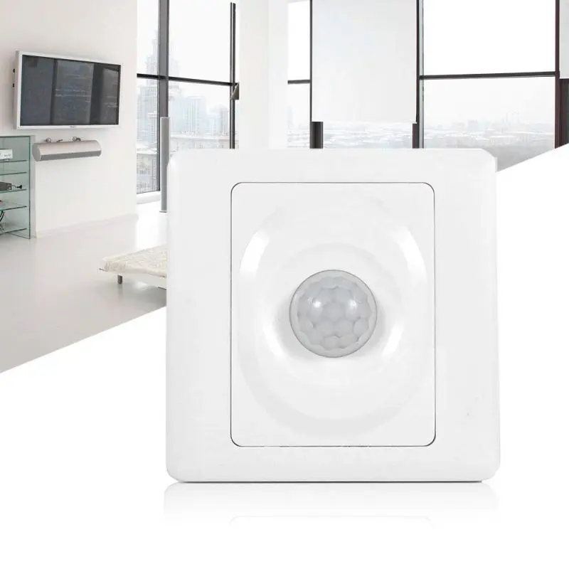 200W PIR Sensor Gerak PIR Switch Otomatis Motion Detector Motion Detector Plafon 7