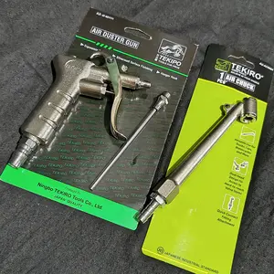 Tekiro Air Duster Gun - Semprotan Angin Kompresor + Tekiro Air Chuck 6" Alat Isi Angin Ban 6 inch