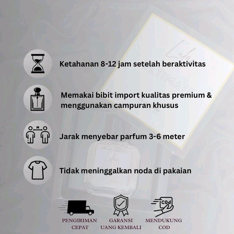 Lulac Parfum BUMSELL- Parfum Wanita Tahan Lama dengan Aroma Fresh dan Wangi Kuat - Cewek 3