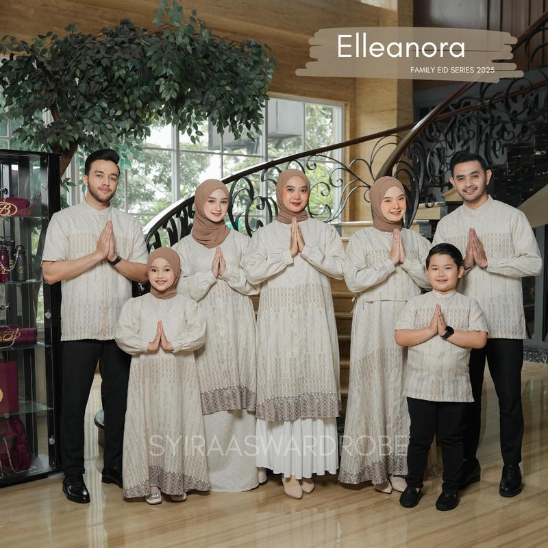 Syiraaswardrobe | Elleanora Family Series - Warna Beige 3