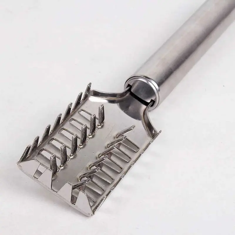 LISM Peeler Pisau Pengupas Sisik Ikan Fish Skin Scraper Stainless - FKW30 5
