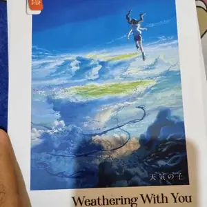 Buku Novel Weathering With You by Shinkai Makoto anime