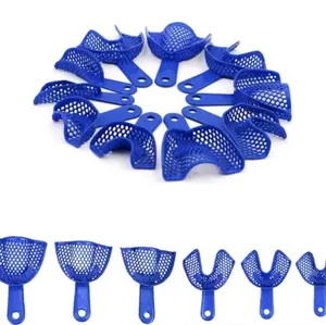 Dental Sendok Cetak gigi isi 6 Assorted Ukuran S M L Autoclave