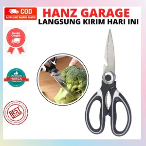 Gunting Dapur Potong Sayur Daging Tulang ikan Ayam Buka Botol Serbaguna Stainless steel Alat potong memotong serbaguna