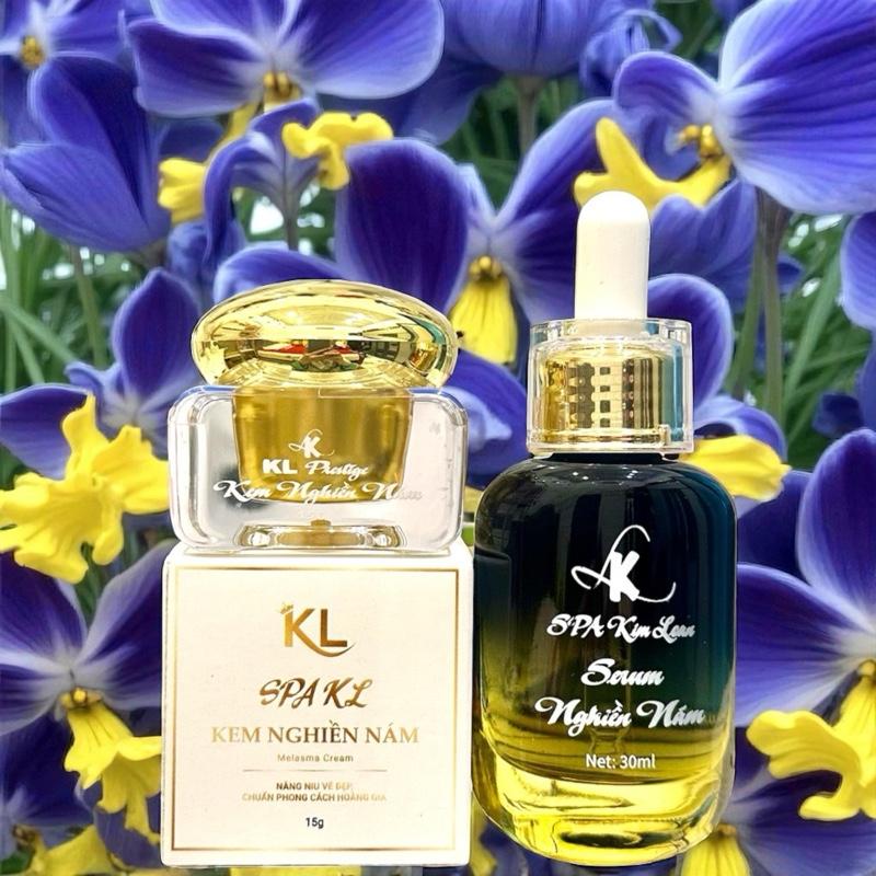  bộ kem trị nám cao cấp có chức năng hổ trợ đánh tang nám tàng nhang da xạm da trai lì mụn thâm spa kim loan 