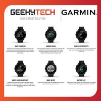 Gambar Garmin Forerunner 55 Smartwatch - Garansi Resmi TAM 2 Tahun - Black dari GeekyTech Kota Administrasi Jakarta Selatan 3 Tokopedia