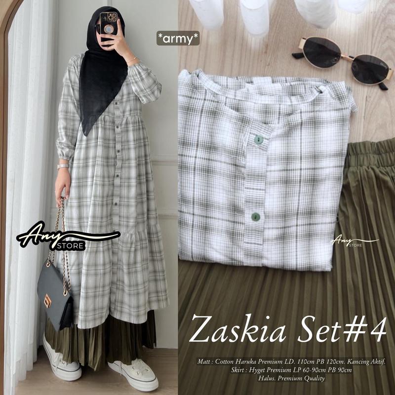 Product Introduction of SETELAN WANITA ONE SET FASHION LD 110 BAHAN COTTON HARUKA PREMIUM ZASKIA SET4 10