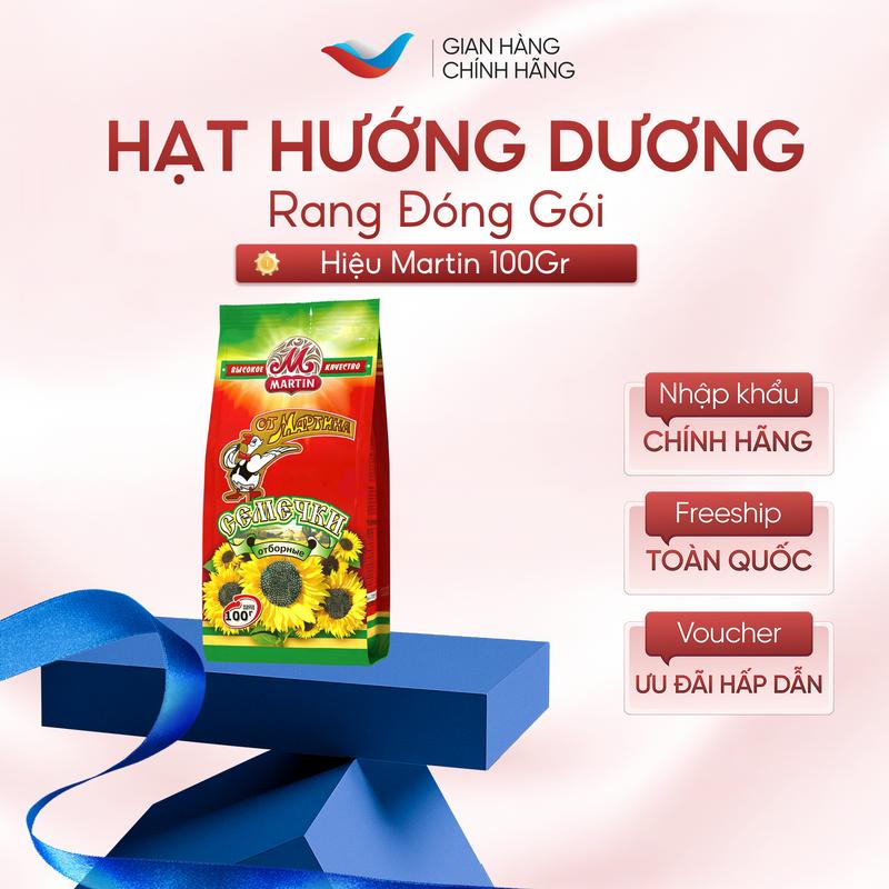 Hạt Hướng Dương Martin Nga Rang Truyền Thống 100g - Ăn Vặt - Snack