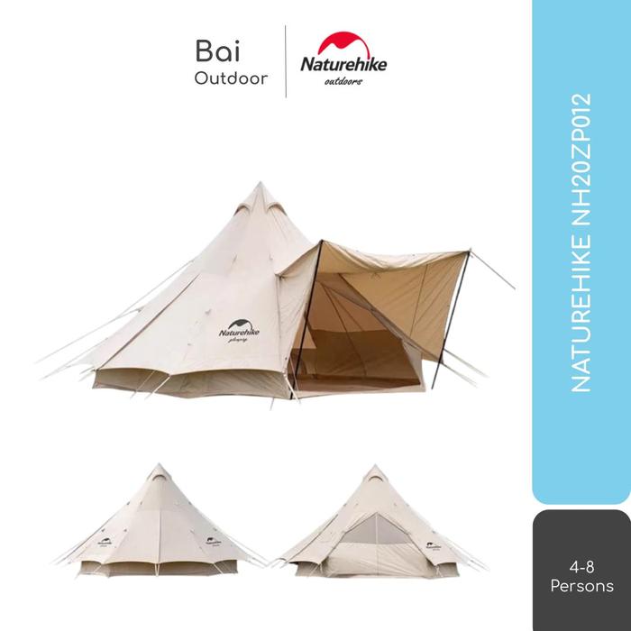 Gambar TENDA COTTON SERIES NATUREHIKE NH20ZP012 GLAMPING SAFARI CAMPING - MAT ONLY dari Bai Outdoor Kab. Mojokerto Tokopedia