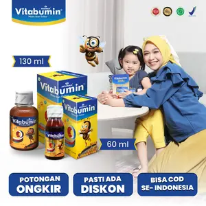 Vitabumin Madu Ikan Gabus Vitamin anak 60ml 130ml