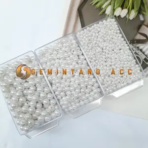 (20 gr) Mutiara Sintetis Ringan Mutsin ringan Mutiara Imitasi