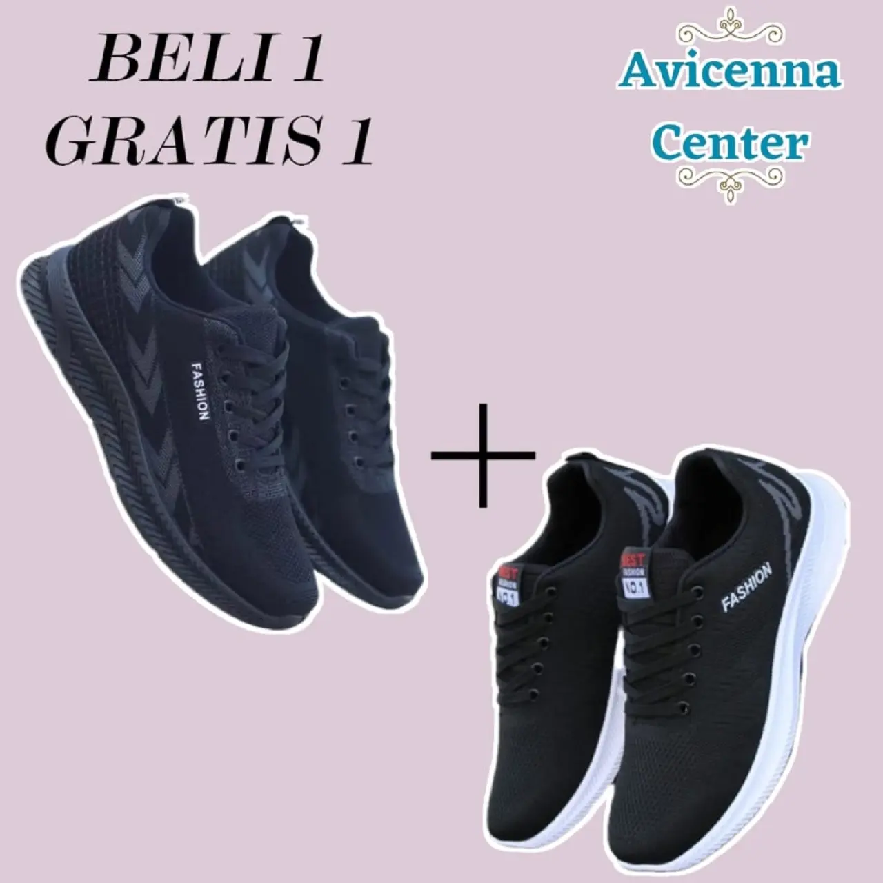 PROMO SUPER MURAH !!! BELI 1 DAPAT 2 PASANG !!! SEPATU SNEAKERS KETS CASUAL PRIA COWOK COWO SHOES JALAN SANTAI SPORT SENAM JOGING KEREN KECE