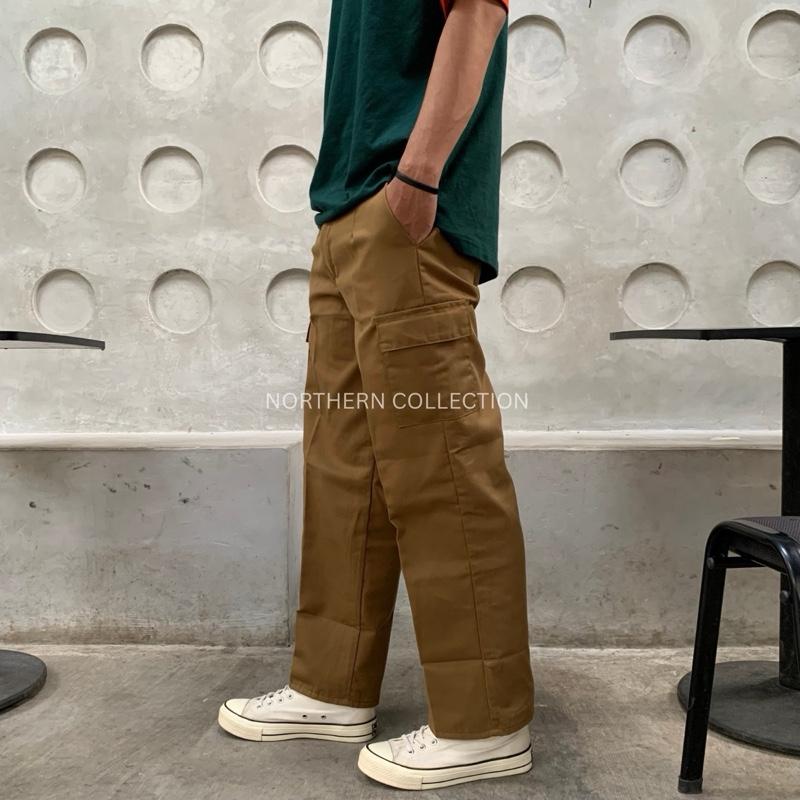 Celana Cargo Simple Loose Pants - Northern Collection 2