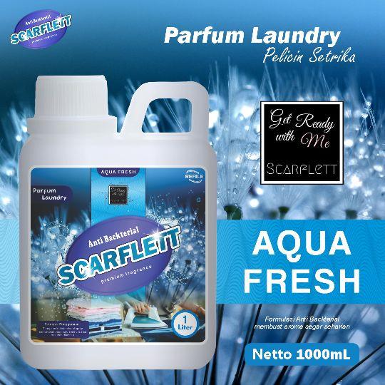 Product Introduction of Parfum Loundry Non Alkohol Scarflett Pewangi Pelicin Strika Kain Pakaian 1 Liter Anti Jamur pink Bakteri blue 14