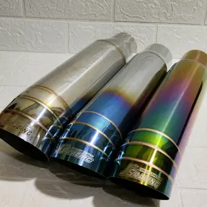 knalpot mobil stainles TELFIP/CUMI DARAT suara gahar untuk mobil solar & diesel