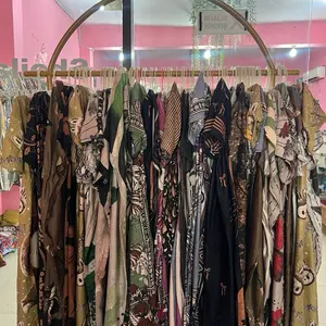 Daster kekinian bahan rayon motif random - sheiladaster