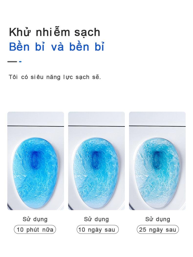 Product Introduction of 【Mua 1 Tặng 1】viên thả bồn cầu Viên Tẩy Bồn Cầu 2 in1 Viên sạch bồn cầu tẩy sạch mảng bám, Khử Mùi Hôi, diệt vi khuẩn toilet 6