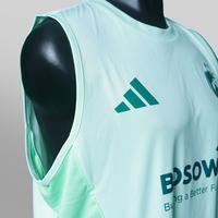 Gambar PSM Makassar Adidas Training Sleeveless Sage Jersey 2025/26 – Authentic | Jersey Hijau Latihan Tanpa Lengan Asli - XS dari PSM Makassar Official Kota Makassar 4 Tokopedia