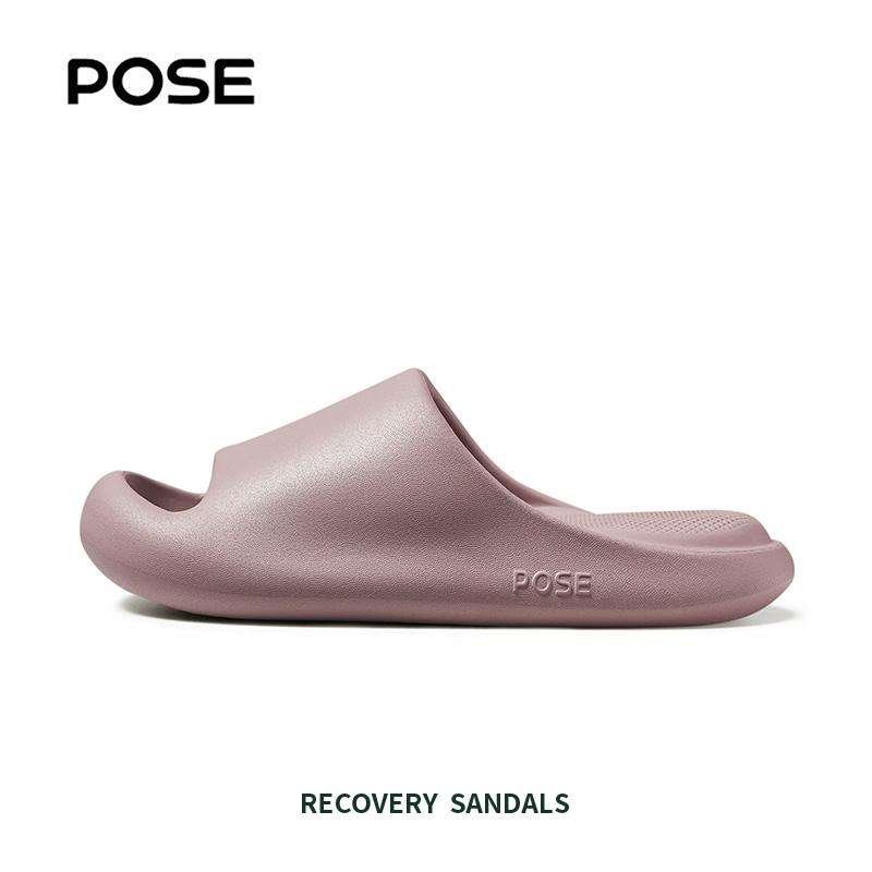  【Dép thư giãn  【Up to size 49 POSE Cloud Bounce DéP Quà Tết tặng cho bố mẹ và bạn bè Chống trượt Chống ồn Đàn hồi Giảm chấn Tiện lợi Trong nhà Phòng tắm Nam nữ Cặp đôi Đồ gia dụng Đồ gia dụng Nhiều màu Sản phẩm bán chạy P15819S P68101 Slipper Đế Bằng 