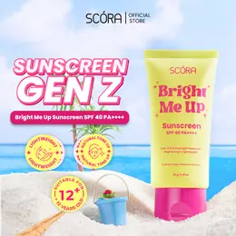 [SPECIAL] SCORA Bright Me Up Sunscreen 40 gr Sunblock Mencerahkan Melindungi UV Menyerap