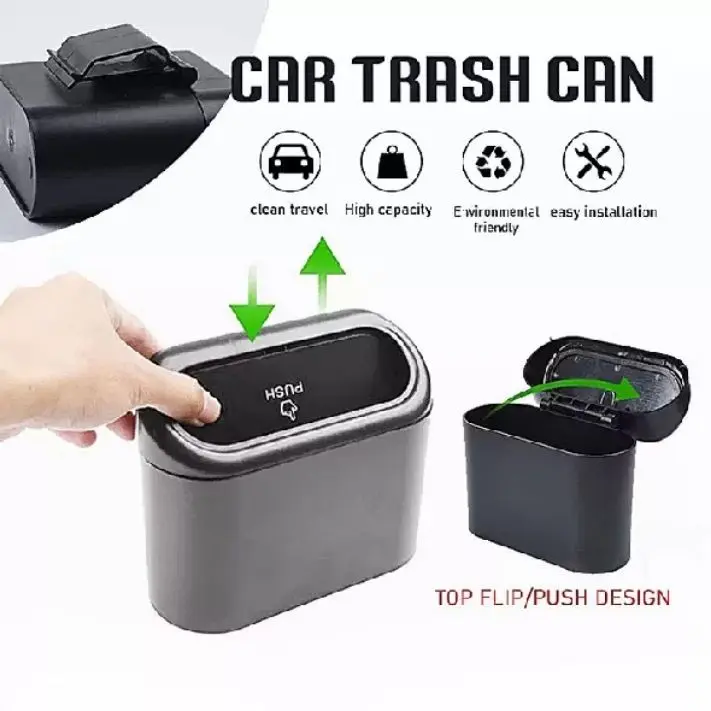 Car Trash Can & Multifunctional Storage Box