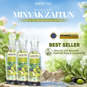 Mustika Ratu Triple Bundle Minyak Zaitun Perawatan kulit 75ml