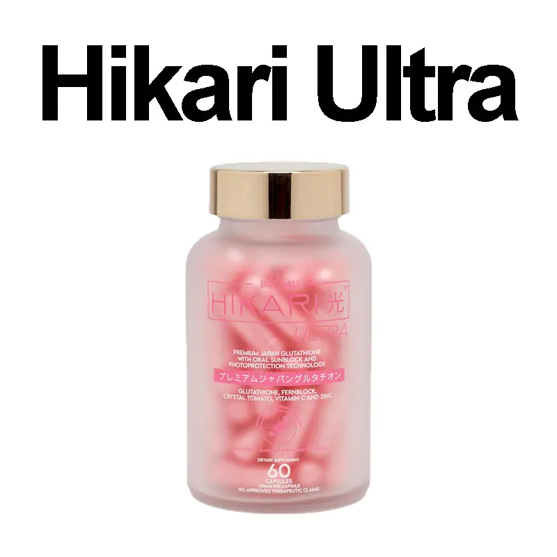 HIKARI Ultra Glutathione Capsules 60s with Oral Sunblock  Whitening, UV  Protection, Antioxidants - TikTok Shop Philippines