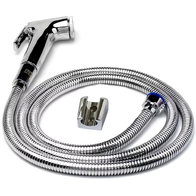￼Vòi xịt vệ sinh vòi xịt bồn cầu vòi xịt toilet kèm dây dẫn và đế cài