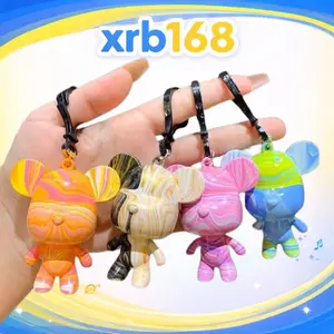 Diy Gantungan Kunci Mini Beruang Dengan Cairan Hampers Murah Ultah