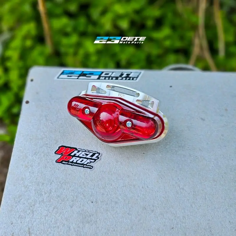 cover / tatakan stoplamp CNC wipac wipack england jambul wp part whellprof 8