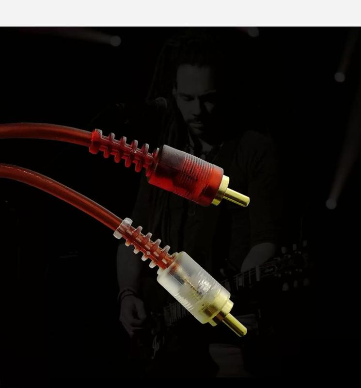 Cáp chuyển 3.5mm ra 2 đầu RCA Cao Cấp, Chống Nhiễu 2