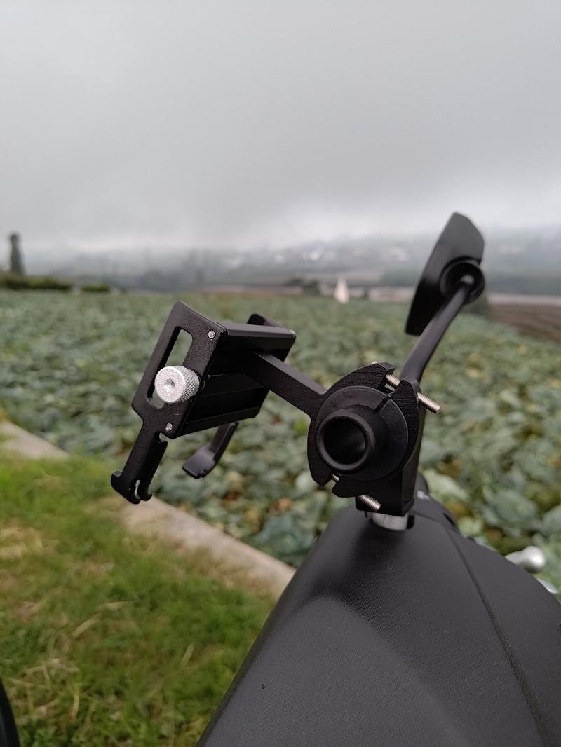 Product Introduction of ( FULLSET ) Holder Motor MoTo Phoenix X-50 Pro Full Logam dengan Bracket Extention Spion Motor Phone Holders & Mounts 19