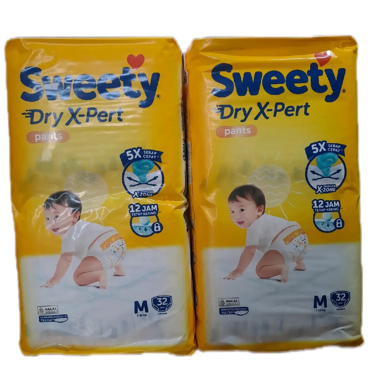 SWEETY DRY X-PERT PANTS M32 Popok