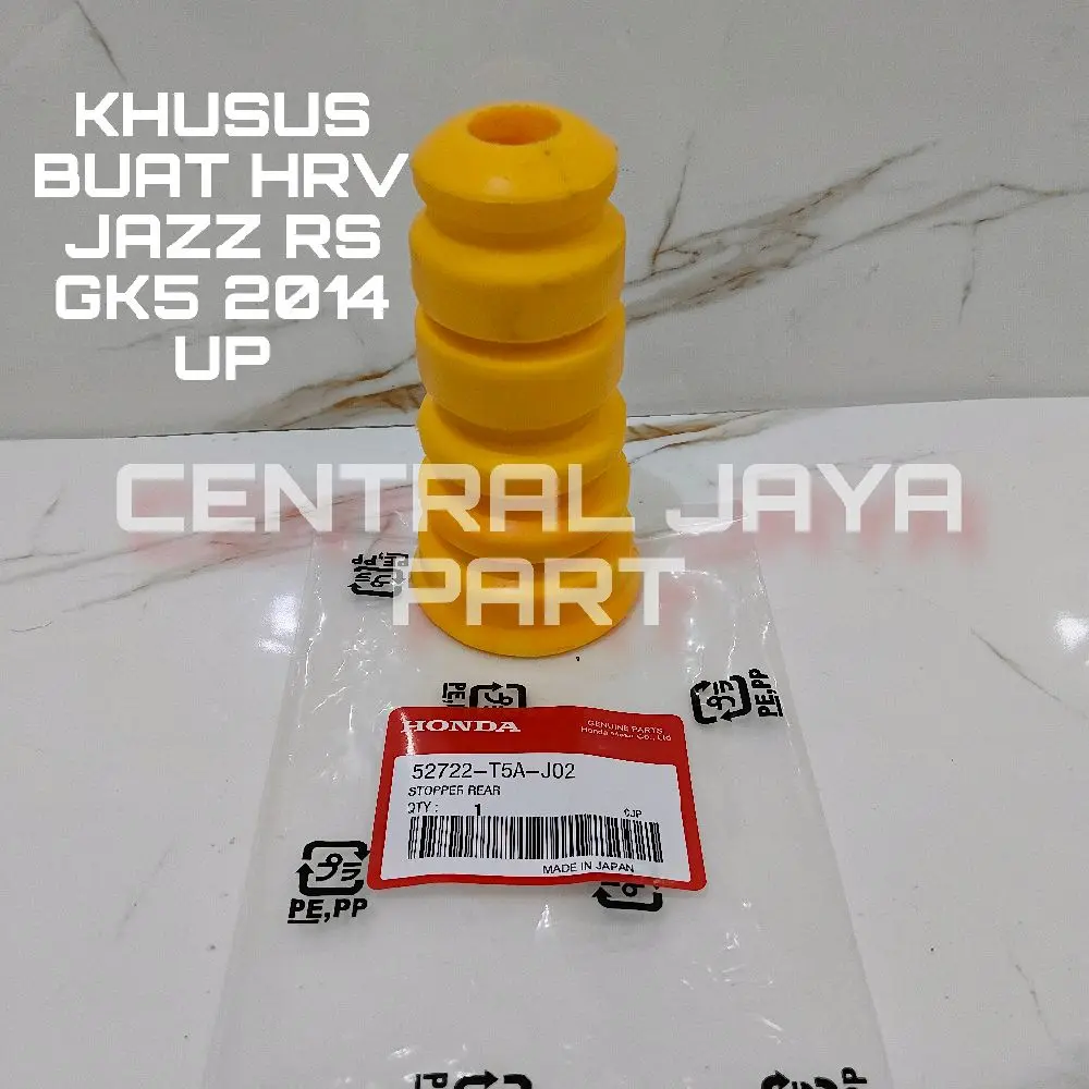 KARET STOPPER SHOCK BELAKANG HRV JAZZ RS GK5 KUNING SPON ORIGINAL