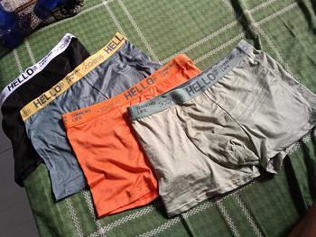 Product Review of [BARU] Boxer Celana Dalam Pria Dewasa Fashion Men Hello On Me Cook High Quality Remaja Jumbo Sampan Katun Bahan Adem Lembut 3XL 4XL from 4**l 2